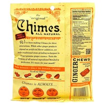 Chimes Ginger Chews - All Natural Orange Chewy Ginger Candy - 5 oz ( Pack of 3 ) - £15.81 GBP