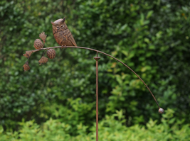 Balancing Owl on Branch – Iron Sculpture. 23x70x120cm-
show original tit... - $92.69