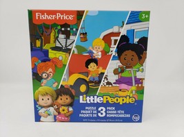 Fisher Price Little People 3 Pack Puzzles - New - £13.54 GBP