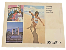 Brochure Travel Ontario Canada 50 Page Tourism Book Vintage Paper Collec... - £10.61 GBP