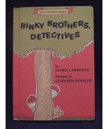 Vintage 1968 Binky Brothers, Detectives H/C Book by James Lawrence  - £7.93 GBP