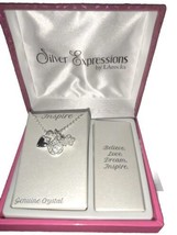 Silver Expressions By LArocks Inspire Charm Necklace  - £29.54 GBP