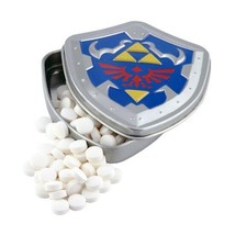 The Legend of Zelda Hylian Shield PepperMints In Embossed Metal Tin NEW SEALED - £2.79 GBP