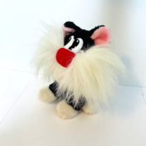 Applause Whiskers The Cat 1984 Vintage Cartoon 8&quot; Plush Stuffed Animal Toy - £10.12 GBP