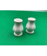 Rosenthal MARIA White Pair Shakers 2&quot; (both P) Germany Classic Rose - $561.41 MXN