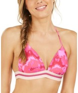 Hula Honey Juniors Hana Beach Tie Dye Banded Push Up Bikini Top Medium B... - £15.85 GBP