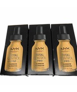 3 NYX Total Control Pro Illuminator Professional Makeup TCP102 Warm NEW - £8.87 GBP