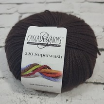 Cascade Yarns 220 Superwash-100% Superwash Wool- Brown - £7.81 GBP