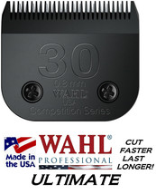 Wahl Ultimate Competition Pet Grooming #30 Blade*Fit Many Oster,Andis Clippers - £31.09 GBP