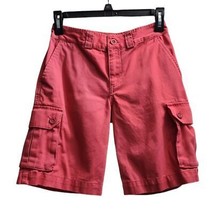 Ralph Lauren Men&#39;s Coral Red Cargo Shorts Classic Fit Summer Casual XL - $24.74