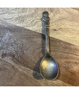 YOUTH SPOON! Vintage INTERNATIONAL SILVER plate CAMPBELLS KIDS BOY pattern - $223.49 MXN