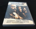 DVD Syriana 2005 George Clooney, Matt Damon, Jeffrey Wright - $8.00