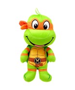 Orange Ninja Turtle Plush Toy MICHELANGELO 8 inch tall Official NWT Soft - $271.90 MXN