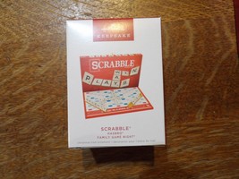 New 2022 Hallmark Hasbro Family Game Night Series SCRABBLE Ornament NIB - £10.18 GBP