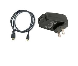 Ac Adaptor + Hdmi Cable For Sony DSC-WX150 DSC-TX20 DSC-TX20B DSC-HX10 DSC-HX10V - £11.20 GBP