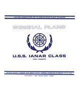 1987 Star Trek General Plans USS Ianar Class Frigate Set-6 Sheets-New Ol... - £51.27 GBP