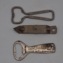 Lot of 3 Duquesne Beer Bottle Opener Can Punch Vintage - $24.74