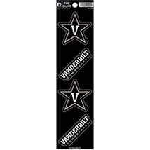 vanderbilt commodores ncaa college car auto sticker decal quad set usa made - £19.97 GBP