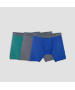 New Fruit of the Loom Select Men Sz S Everlight Boxer Brief 3pk  Blue/Gr... - $21.76 CAD