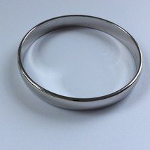 Silver Tone Monet Bracelet - Width Approximately 3/8&quot; - $15.00