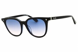 Web WE0347 01W Shiny Black/Blue Gradient 53-18-140 Sunglasses New Authentic - $26.96