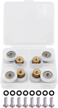 8 Pcs Shower Door Rollers 19mm Replacement Parts Brass rv Shower Door Wh... - $13.87