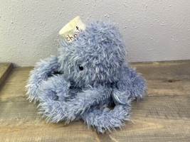 Octopus Blue Plush Ocho Bunnies By the Bay Stuffed Animal Doll Soft Toy ... - £17.22 GBP