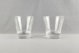 Crown Royal Old Fashioned Glass Canadian Whisky Tapered Embossed Bottom (Pair) - £13.41 GBP