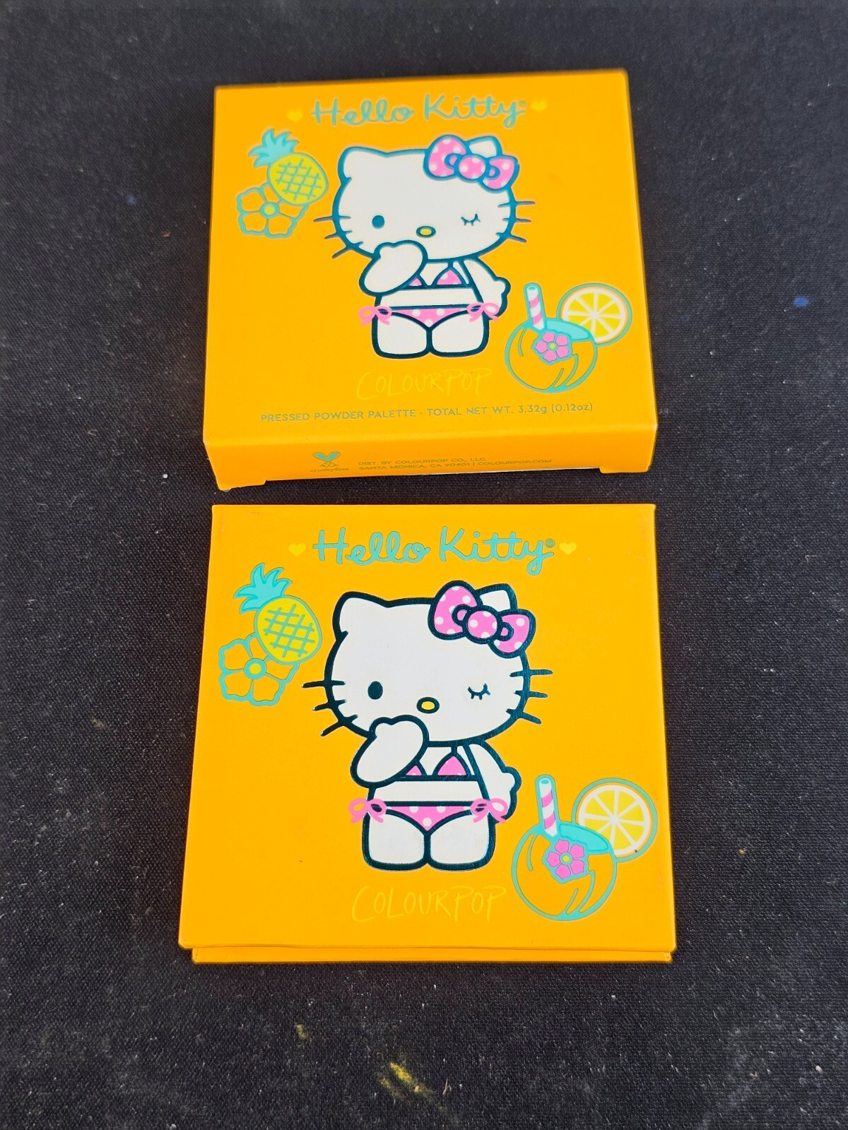 Hello Kitty Colourpop 4 Pan Eyeshadow Palette Sanrio Teenie Kini NEW - $6.88