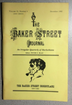 The Baker Street Journal V. 32 #4 December 1982 Vintage Sherlock Holmes Fanzine - £11.86 GBP
