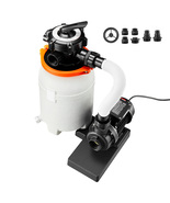 VEVOR Sand Filter Pump for Above Ground Swimming Pools 10" 3000 GPH 0.33... - $117.90