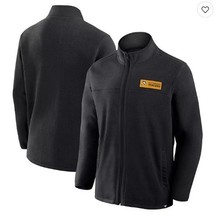 Men&#39;s Fanatics Black Pittsburgh Penguins Home Ice Fleece Full-Zip Jacket L - $59.99