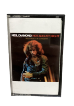 Neil Diamond Hot August Night Recorded in Concert Cassette 1972 MCA - £5.54 GBP
