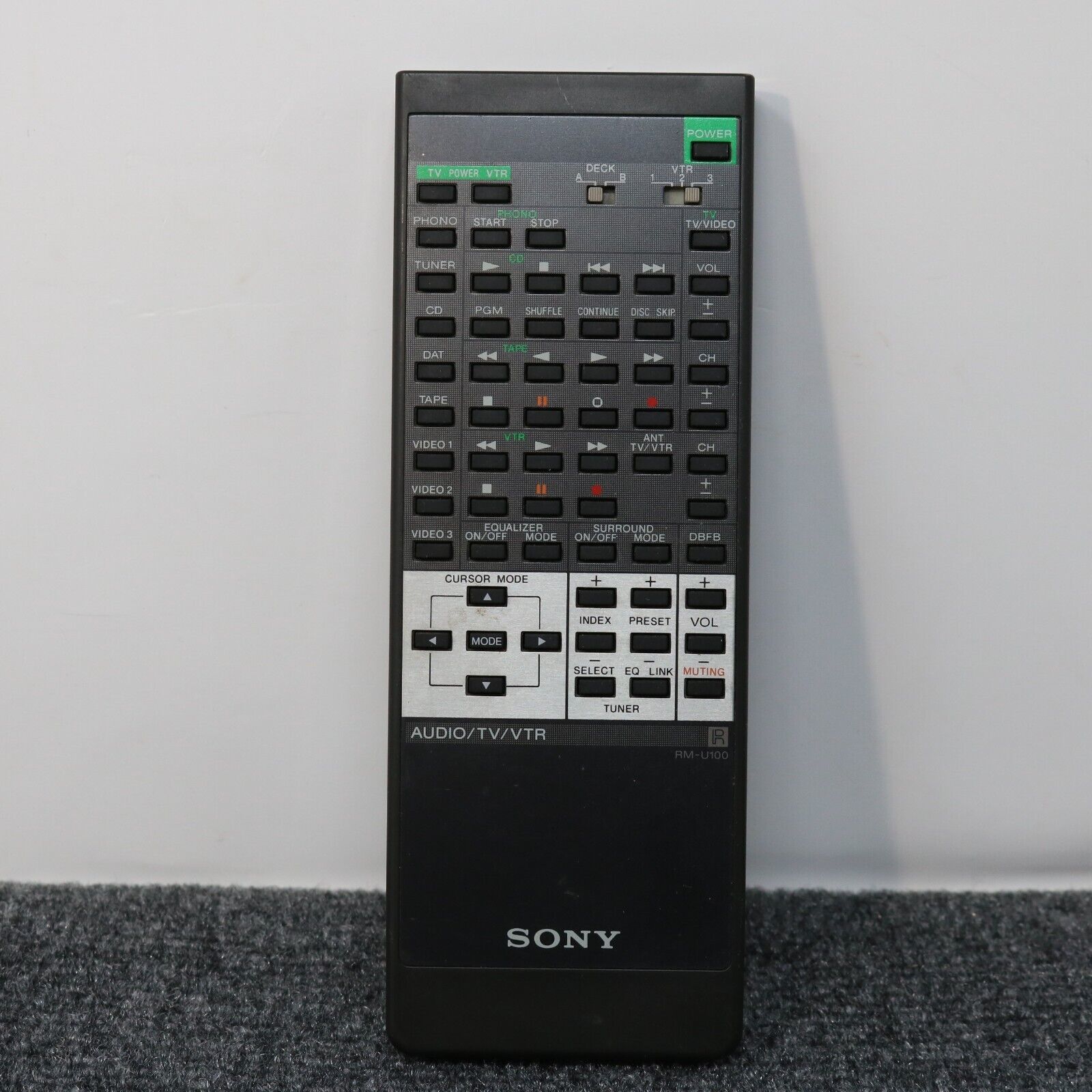 Primary image for SONY RM-U100 REMOTE CONTROL for STR-AV710 STR-AV910 OEM Genuine TESTED