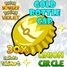 Get Your Gold Bottle Cap for Pokemon Scarlet Violet Hyper Trained your Pokemon - $9.99