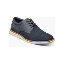 Nunn Bush Chase Knit Plain Toe Oxford Walking Shoes Navy Multi 85073-492 - £63.57 GBP