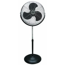 Optimus 18 in. Industrial Grade High Velocity Stand Fan in Black - £103.50 GBP