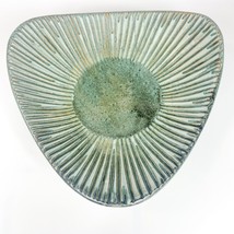 Mid-Century Modern Lovemose Pottery Denmark  Graasten Triangular Bowl - £62.06 GBP