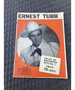 Ernest Tubb Folio of Recorded Hits No. 1 Song Book Sheet Music 1947 Country - $4.92