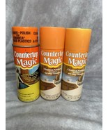 3 Countertop Magic 13oz. Formica/Laminate Cleaner &amp; Polisher Vintage 1 Used - $84.99