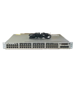 Cisco Catalyst 3850 Series WS-C3850-12X48U PoE+ Gigabit Ethernet Network... - $129.20
