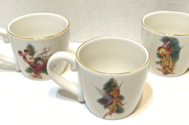 Disney China Character Coffee Tea Cups Dopey Mickey Tinkerbell Lot 3 New - $35.37