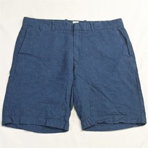 Gap 32 x 10" Dark Blue Linen Blend Chino Shorts - $14.99
