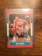 Doc Rivers 1986 Fleer Basketball Card   (0833) - £4.68 GBP