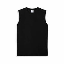 Yazbek Men&#39;s Heavy Weight (5.9-Ounce) Crew Neck Sleeveless Muscle T-Shirt (White - £12.37 GBP