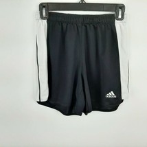 Adidas Climalite Women&#39;s Athletic Shorts Size S Black Drawstring TH21 - £6.75 GBP