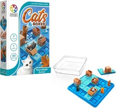 Cats Boxes Travel Game with 60 Challenges for Ages 7 Adult - £31.74 GBP