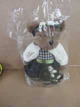 NOS Boyds Bears Carley Bearybloom 4013341 Plush Spring Floral Numbered B75 I - £72.35 GBP