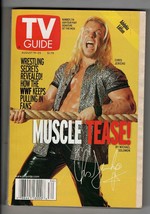 VINTAGE Aug 19 2000 TV Guide Chris Jericho Facsimile Signed Magazine - £11.86 GBP