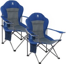 Folding Lightweight Sturdy Steel Portable Outdoor Camp Chair For Adults, - £92.31 GBP